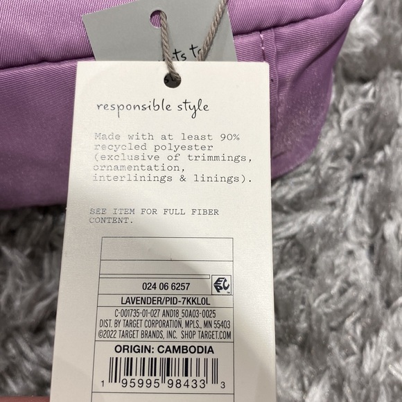 NWT A New Day Lavender Crossbody/Shoulder Bag - Picture 8 of 8